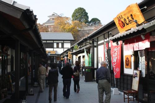 Gäste, die in der Unterkunft &and COMFY HOTEL Kumamoto Jo View übernachten