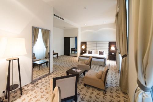 Buda Castle Hotel Budapestにあるシーティングエリア