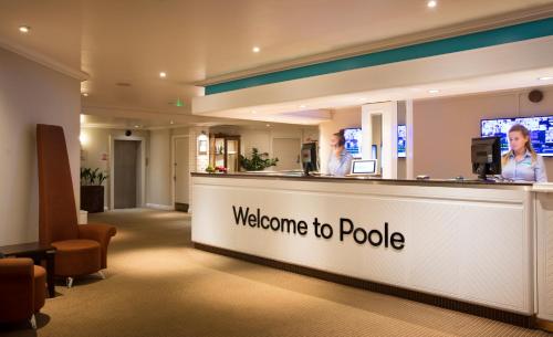 
The lobby or reception area at Thistle Poole
