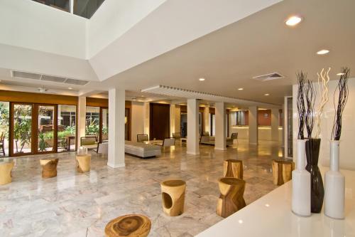 Χώρος καθιστικού στο Sunshine Hotel & Residences