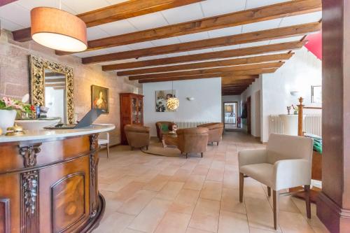 Posezení v ubytování Hotel Vorderburg