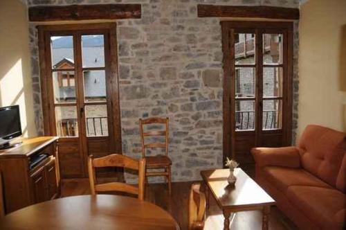 Χώρος καθιστικού στο Casa Felices
