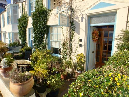 a house with a lot of plants in front of it at The Suites At Ty Anne in Beaumaris
