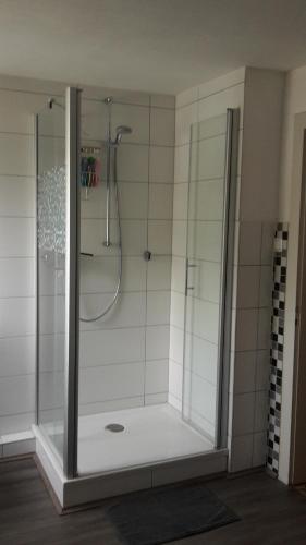 Koupelna v ubytování Haus Zwanzig