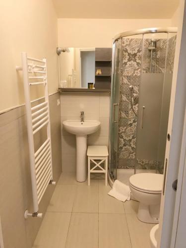 Koupelna v ubytování B&B La Casa di Alice