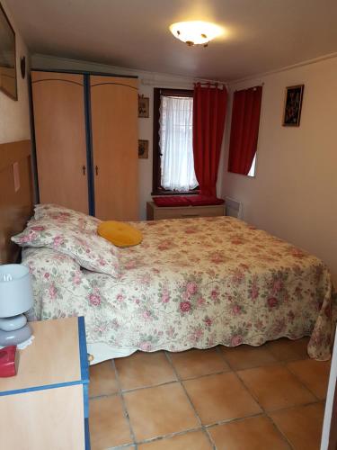 Postelja oz. postelje v sobi nastanitve Chambre Locéanaïs