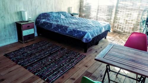 Cama o camas de una habitación en Arachania al Mar II