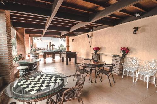 Posezení v ubytování Hotel Cachoeiras de Brotas