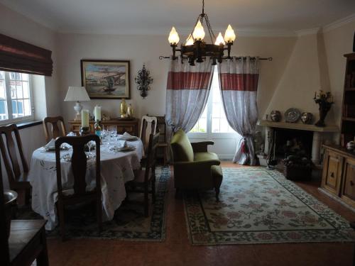 Posezení v ubytování Villa São Filipe