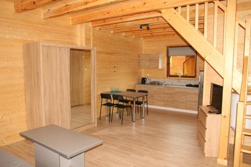 Dining area in the lodge