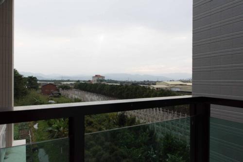 a view from the balcony of a house at 七號會館 in Puli