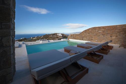 VILLA APHRODITE- PRIVATE POOL- AMAZING AEGEAN VIEW – Photos 5