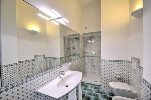 A bathroom at CASA LONE