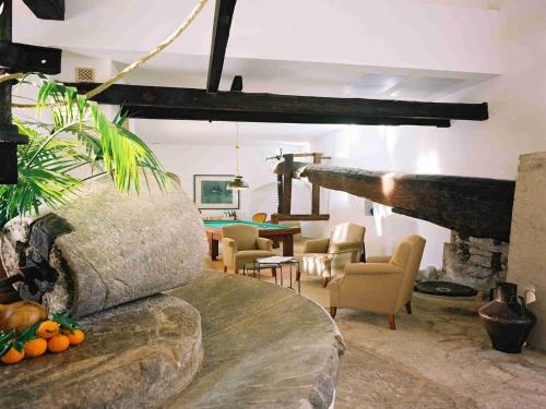 Posezení v ubytování Finca Hotel Son Palou