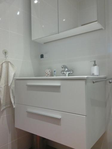 Koupelna v ubytování Pomaranczowa Apartment