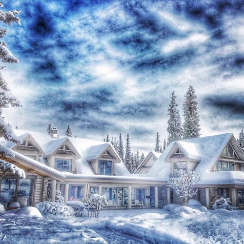 Retreat Wilderness Inn v zimě