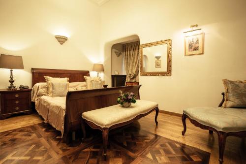 Postel nebo postele na pokoji v ubytování Scala Boutique-Hotel