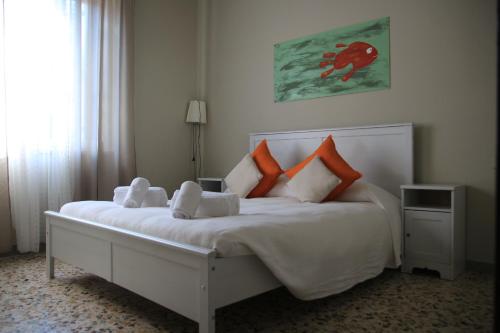 Кровать или кровати в номере Le Valli