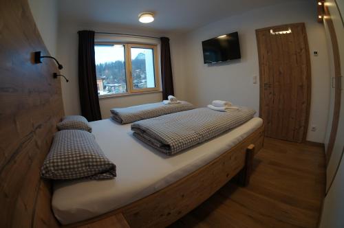 Posteľ alebo postele v izbe v ubytovaní Appartements Klotz