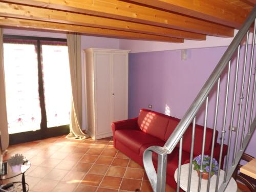 Posezení v ubytování Agriturismo Cascina Rossano