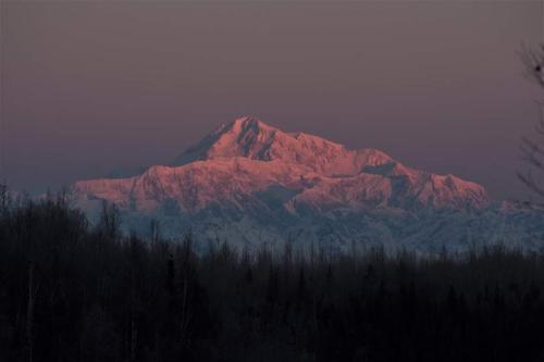 ゲストハウスから撮影された、または一般的な山の景色