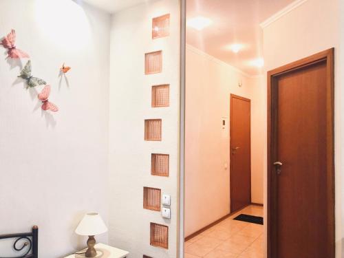 A bathroom at 1 bedroom studio in the Luhansk city centre