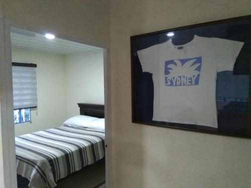 Hostal Fisterraにあるベッド
