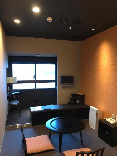 Μια τηλεόραση ή/και κέντρο ψυχαγωγίας στο Hotel Shosenkaku Romankan