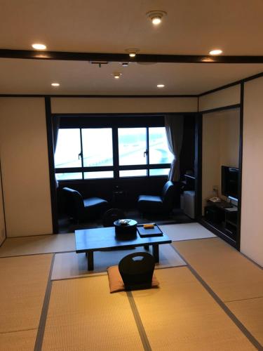 Μια τηλεόραση ή/και κέντρο ψυχαγωγίας στο Hotel Shosenkaku Romankan