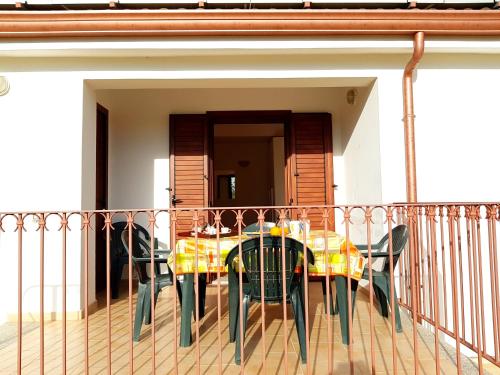 Balkón nebo terasa v ubytování Agriturismo Chiai Francesco