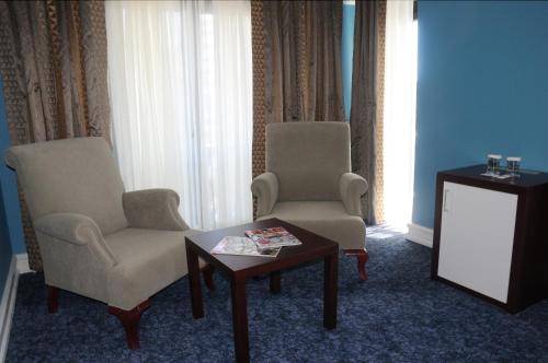 Χώρος καθιστικού στο Paradise Island Hotel