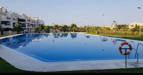 Bazén v ubytování El Toyo - Cabo de Gata nebo v jeho okolí