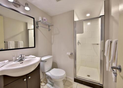 Hotel Newstar Montréal tesisinde bir banyo