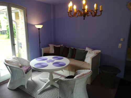 Posezení v ubytování Landhaus Sinneswandel