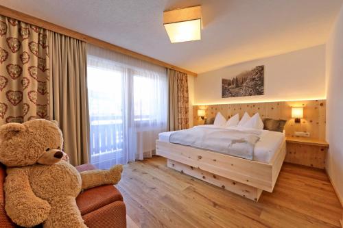 Cama o camas de una habitación en Martlerhof