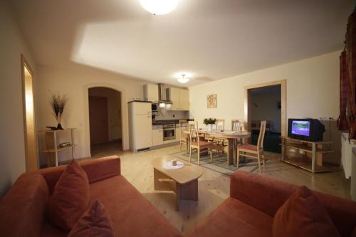 Dapur atau dapur kecil di Pension&Appartements Marxenhof