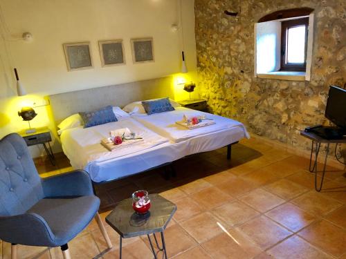 Posezení v ubytování Agroturismo Can Guillo