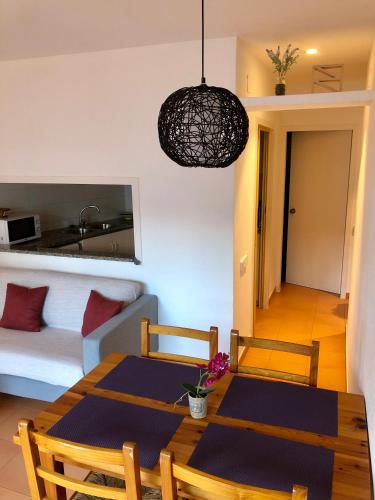 Χώρος καθιστικού στο Apartaments S'Arenella