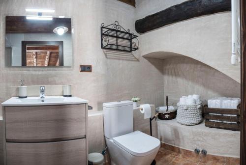 Kylpyhuone majoituspaikassa AbenRazín Turístico