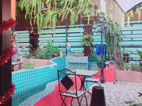 Bazén v ubytování 4J Lodge nebo v jeho okolí