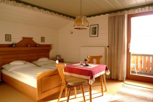 Postelja oz. postelje v sobi nastanitve Landhaus Teufl