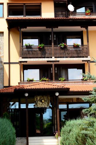 Balkoni atau teres di Hotel Center