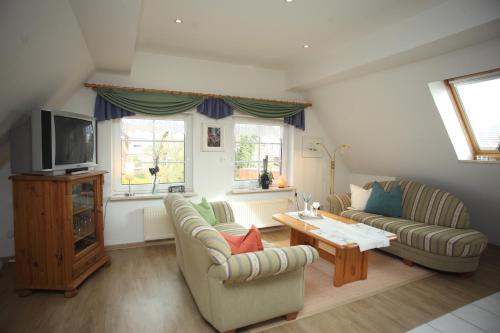 Μια τηλεόραση ή/και κέντρο ψυχαγωγίας στο Wohnung Inge Ysker