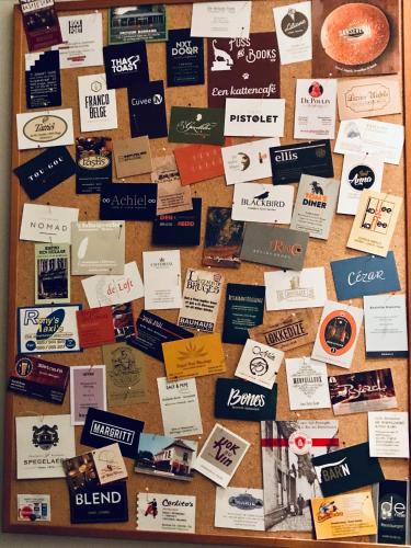 Ein Zertifikat, Auszeichnung, Logo oder anderes Dokument, das in der Unterkunft Guesthouse de Loft ausgestellt ist