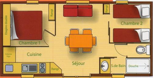 Gallery image of Chalet et mobil homes dans la montagne au Camping les Sapins in Camurac