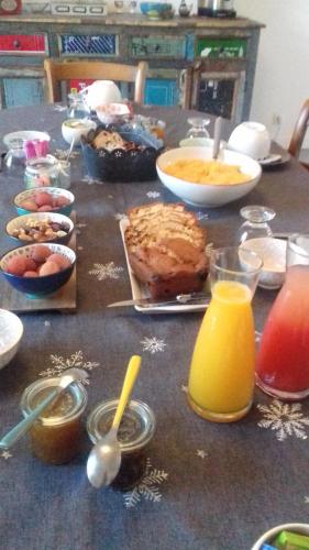 Jídlo v bed and breakfast nebo okolí