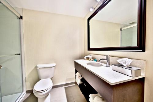 Best Western Plus Montreal Downtown- Hotel Europa tesisinde bir banyo