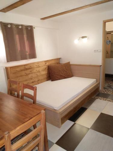 Ένα ή περισσότερα κρεβάτια σε δωμάτιο στο Apartmány Sharka -Šárka Justrová