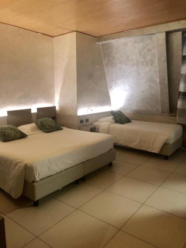 Katil atau katil-katil dalam bilik di Hotel Bolzano