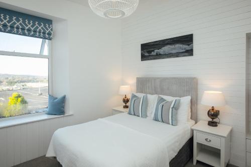 Ein Bett oder Betten in einem Zimmer der Unterkunft Lindholme Guest House